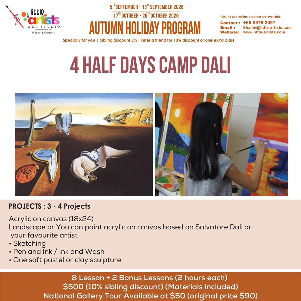 4 HALF DAYS CAMP DALI